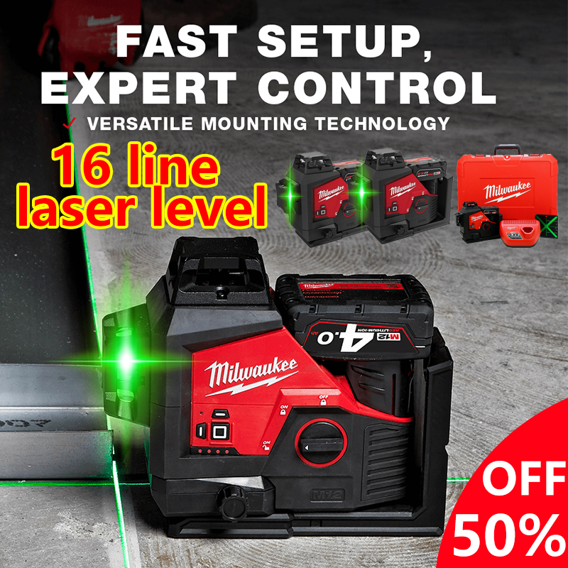 Nivel laser Milwaukee