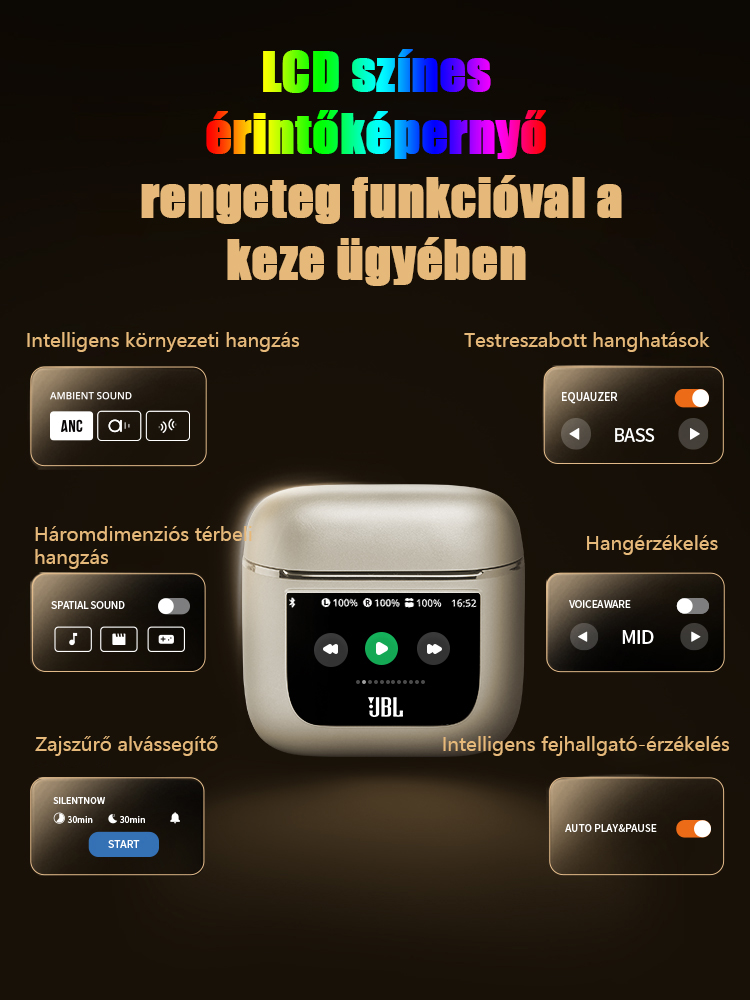 JBL TOUR PRO2 Bluetooth-fejhallgató