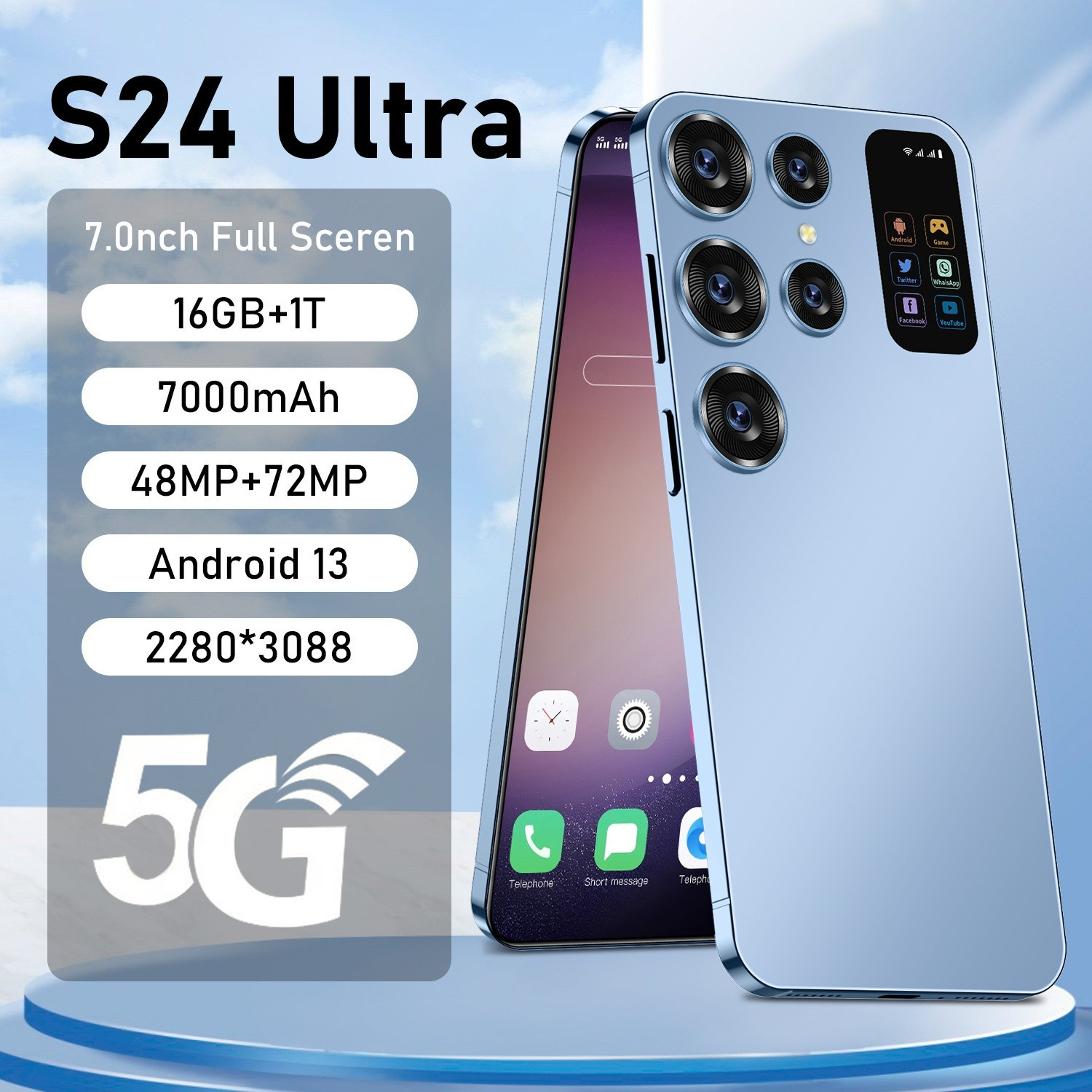 Smartphone 5G Ultra HD