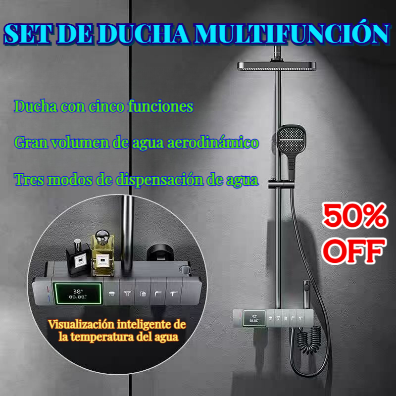 Set de ducha multifunción Premium