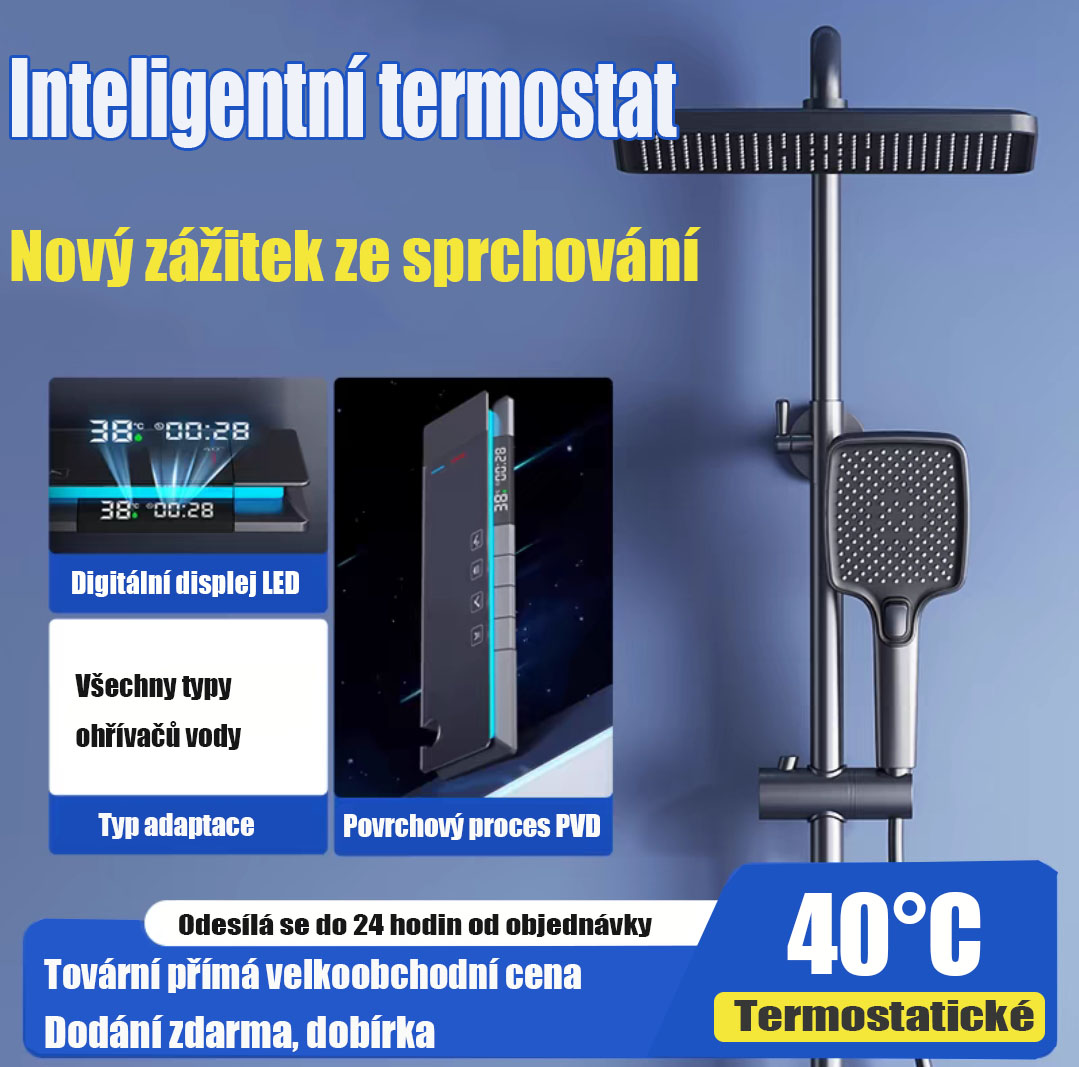 termostatická sprcha