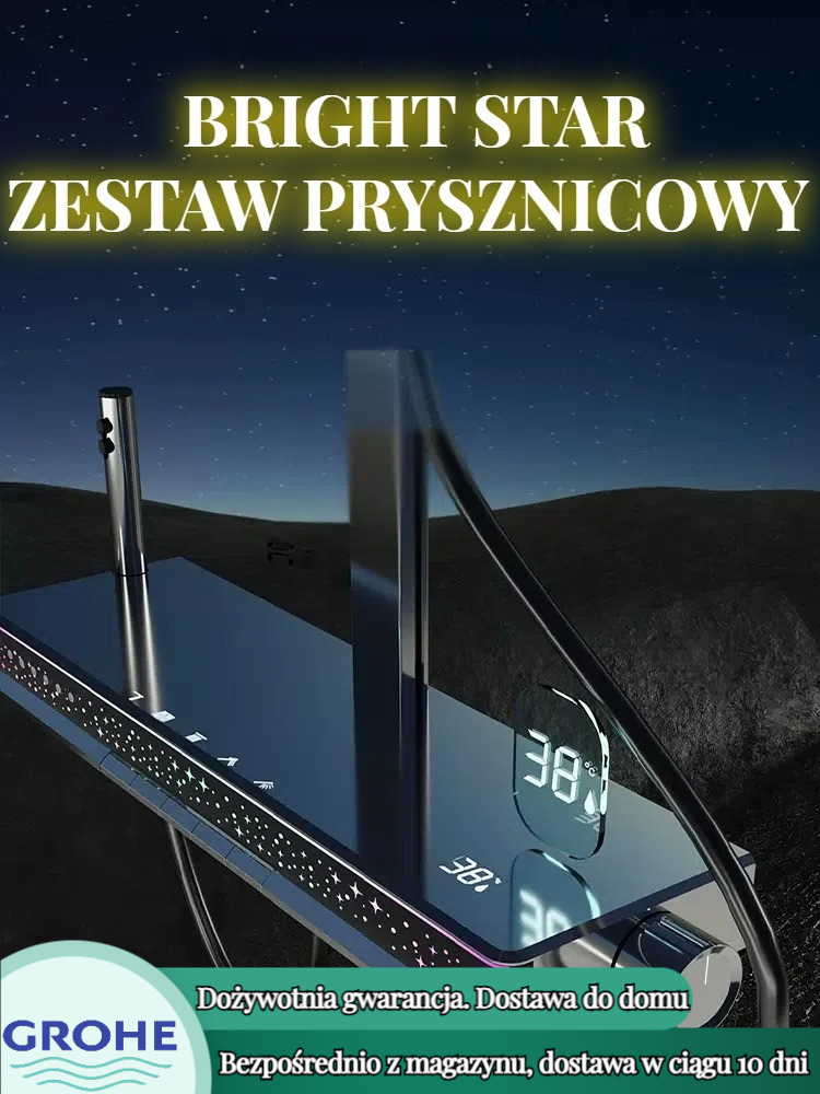 Bright Star Zestaw prysznicowy
