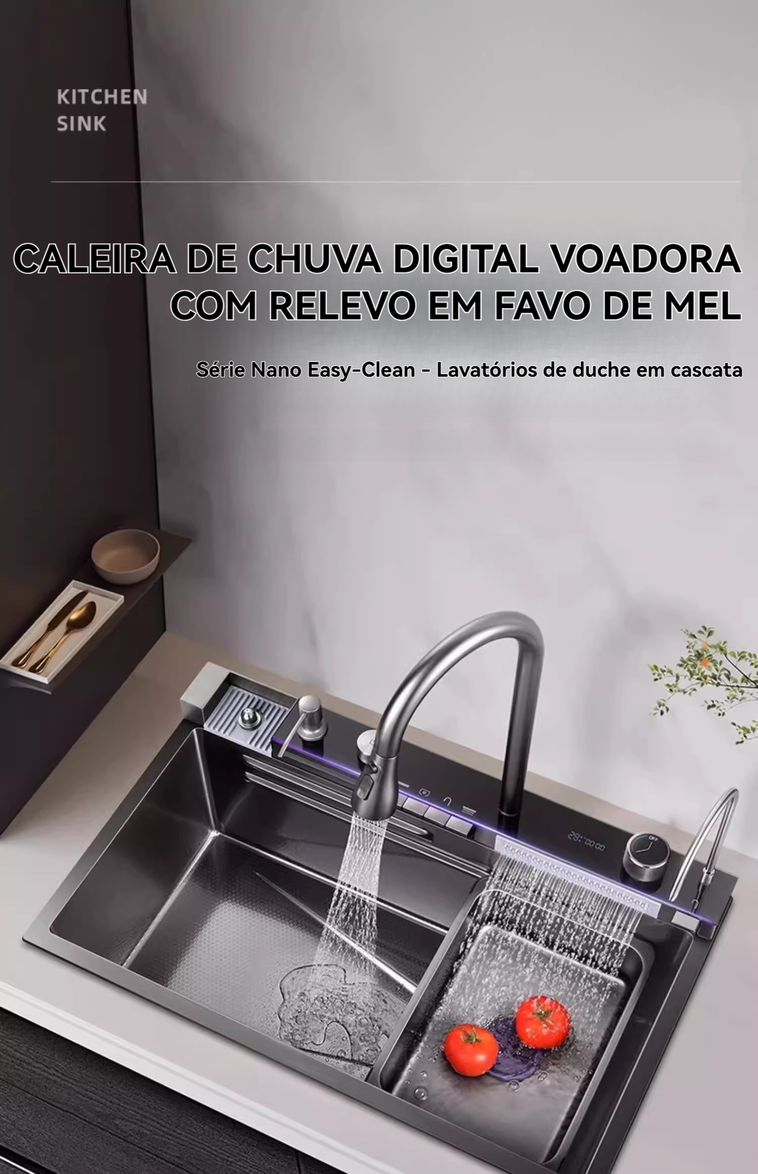 Lava-loiça de cozinha inteligente