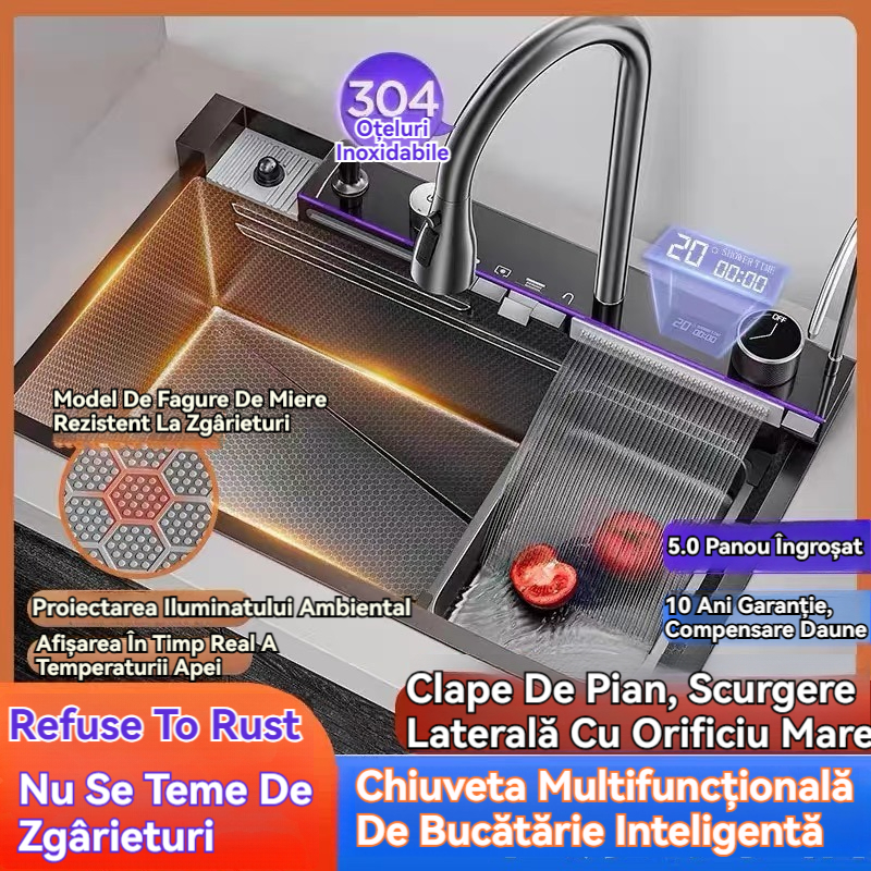 Chiuveta inteligentă de bucătărie