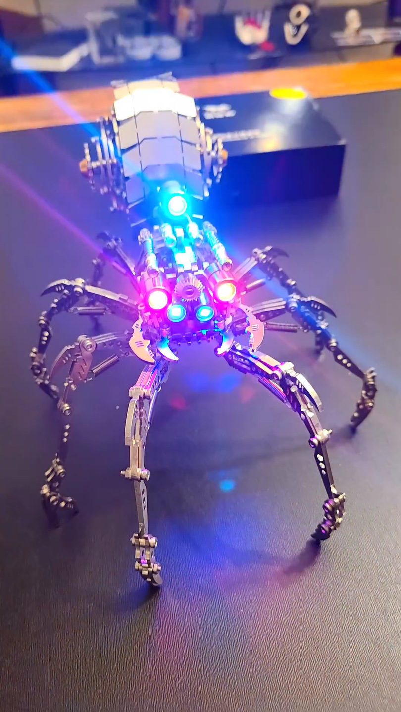 DIY 3D kovové puzzle – vzdělávací dárková hračka pro dospělé i děti