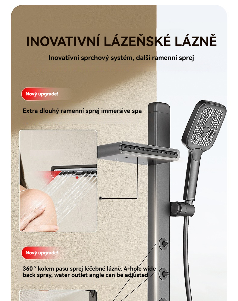 Multifunkční sprchová sada